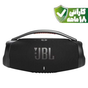 اسپیکر بلوتوثی قابل حمل جی بی ال مدل JBL boombox 3 | رنگ مشکی