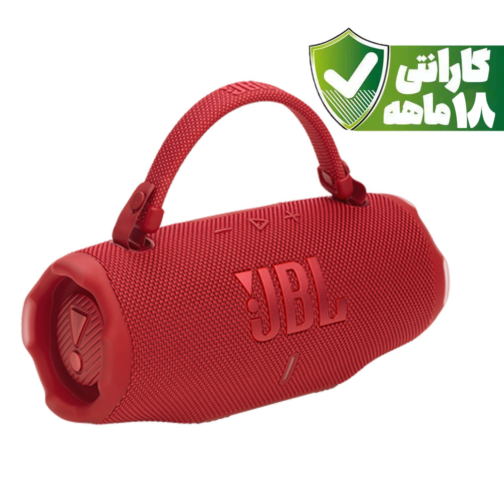 اسپیکر بلوتوثی جی بی ال مدل JBL charge 6 | رنگ قرمز