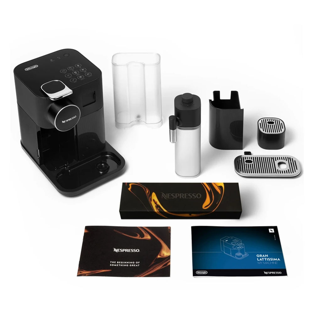 اسپرسو ساز نسپرسو گرن لاتیسیما دلونگی مدل DELONGHI Gran Lattissima EN640 رنگ مشکی