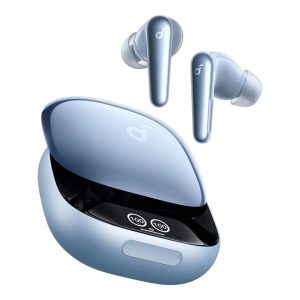 هندزفری بلوتوثی انکر مدل Anker Soundcore Liberty 4 Pro bluetooth Earbuds A3954 رنگ آبی