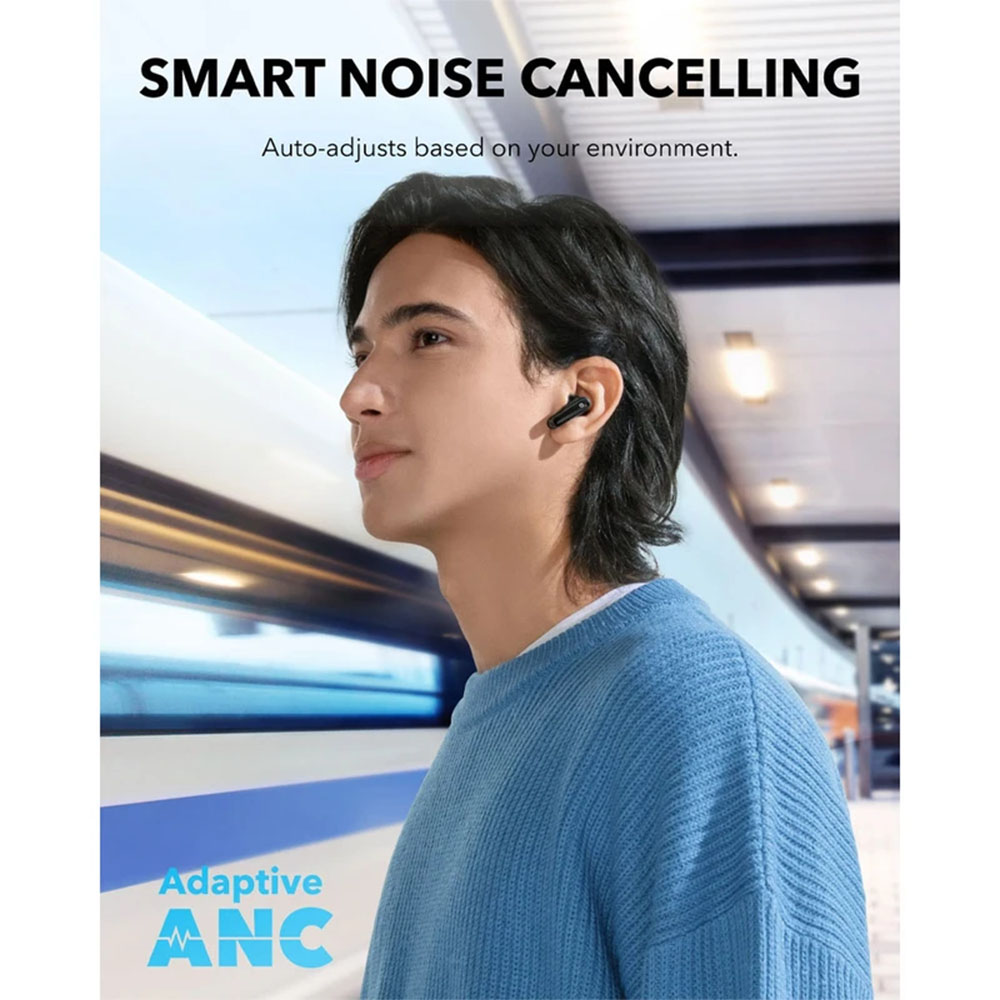 هندزفری بلوتوثی انکر مدل Anker Soundcore P40i ANC Wireless Headset A3955 رنگ مشکی