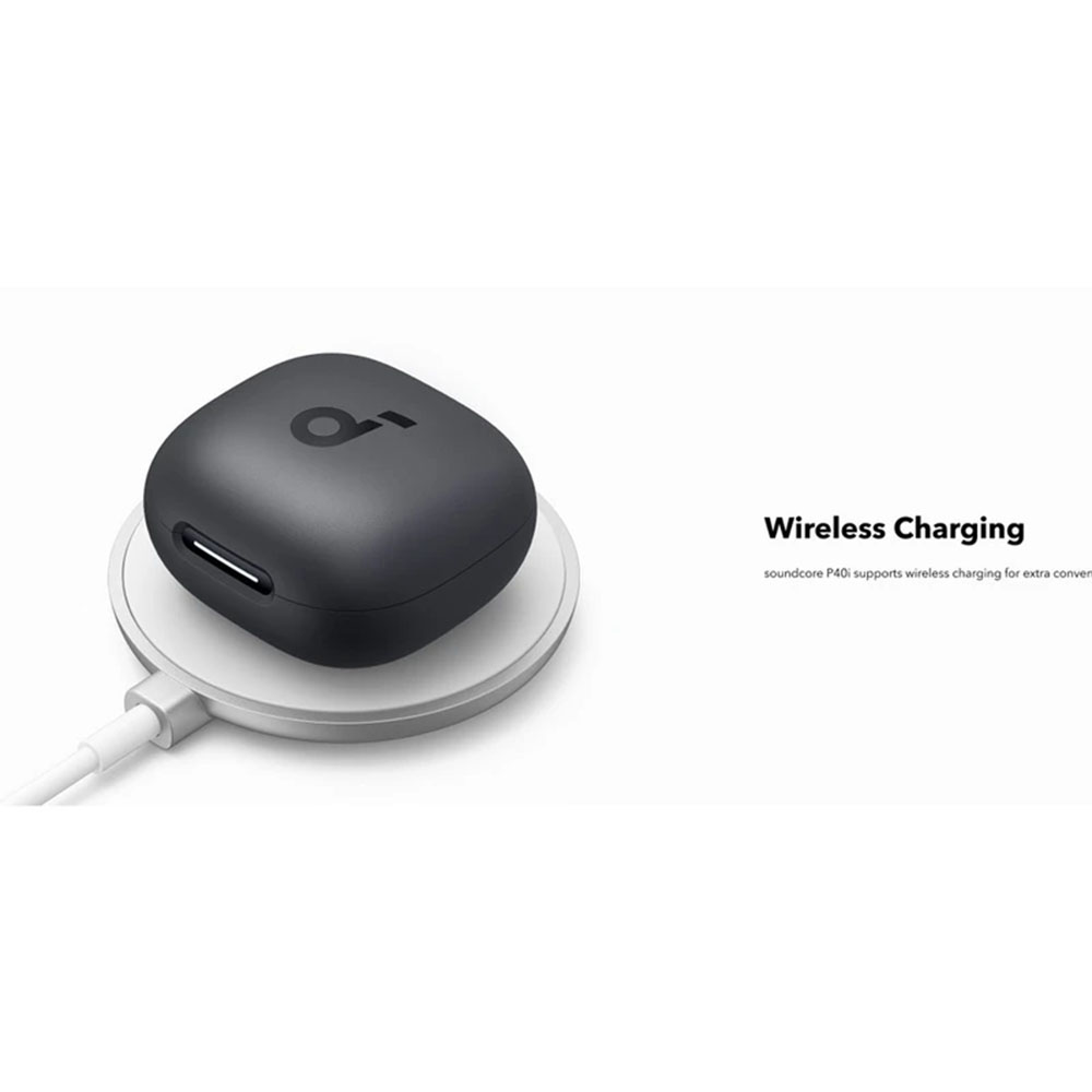 هندزفری بلوتوثی انکر مدل Anker Soundcore P40i ANC Wireless Headset A3955 رنگ مشکی