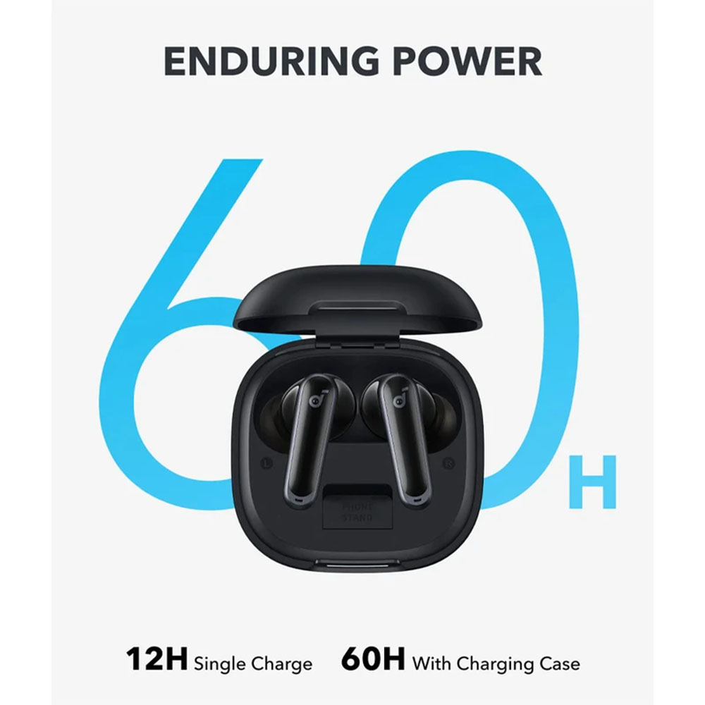 هندزفری بلوتوثی انکر مدل Anker Soundcore P40i ANC Wireless Headset A3955 رنگ مشکی