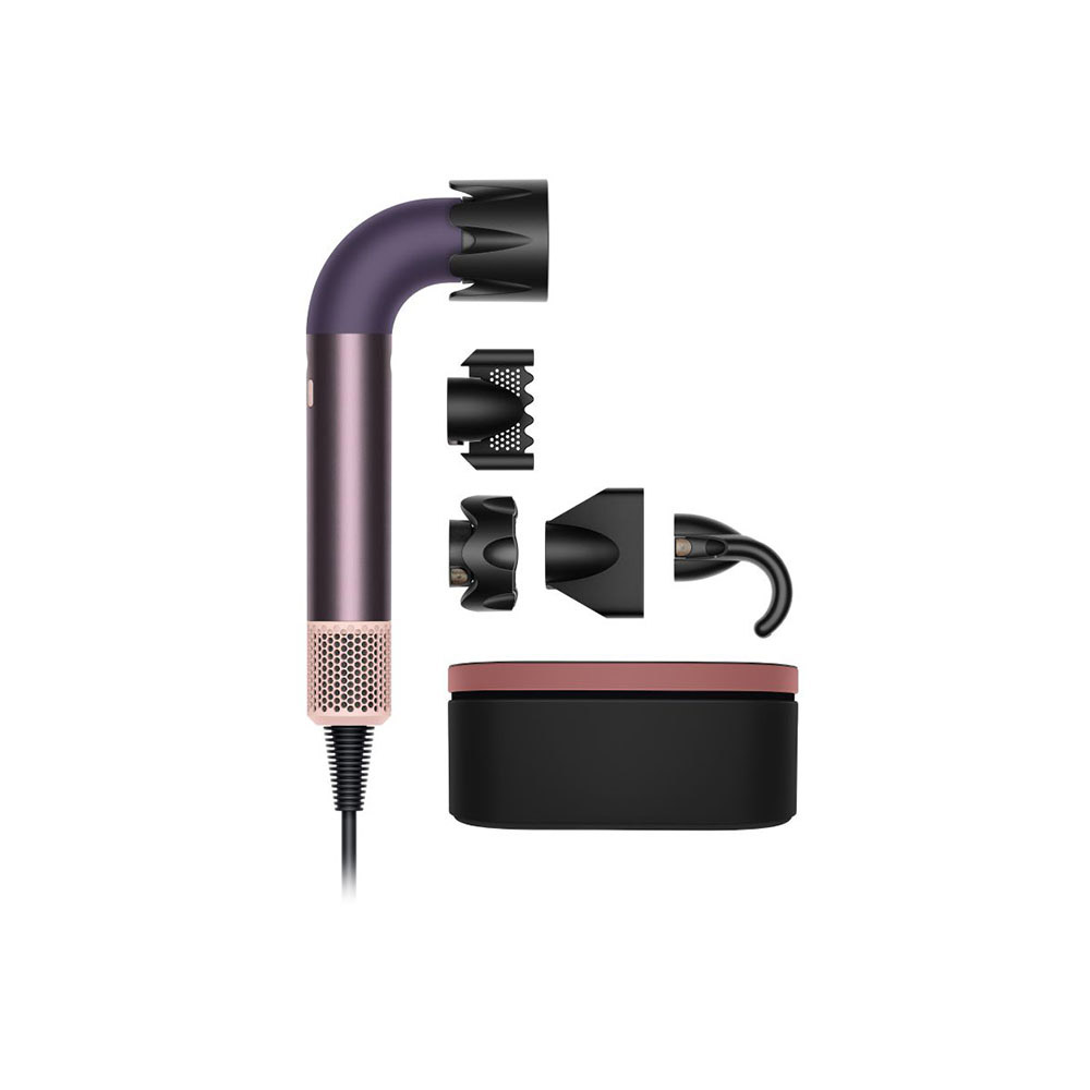 سشوار هوشمند دایسون مدل Dyson Supersonic Hair Dryer HD17 in Jasper Plum (بنفش - صورتی)