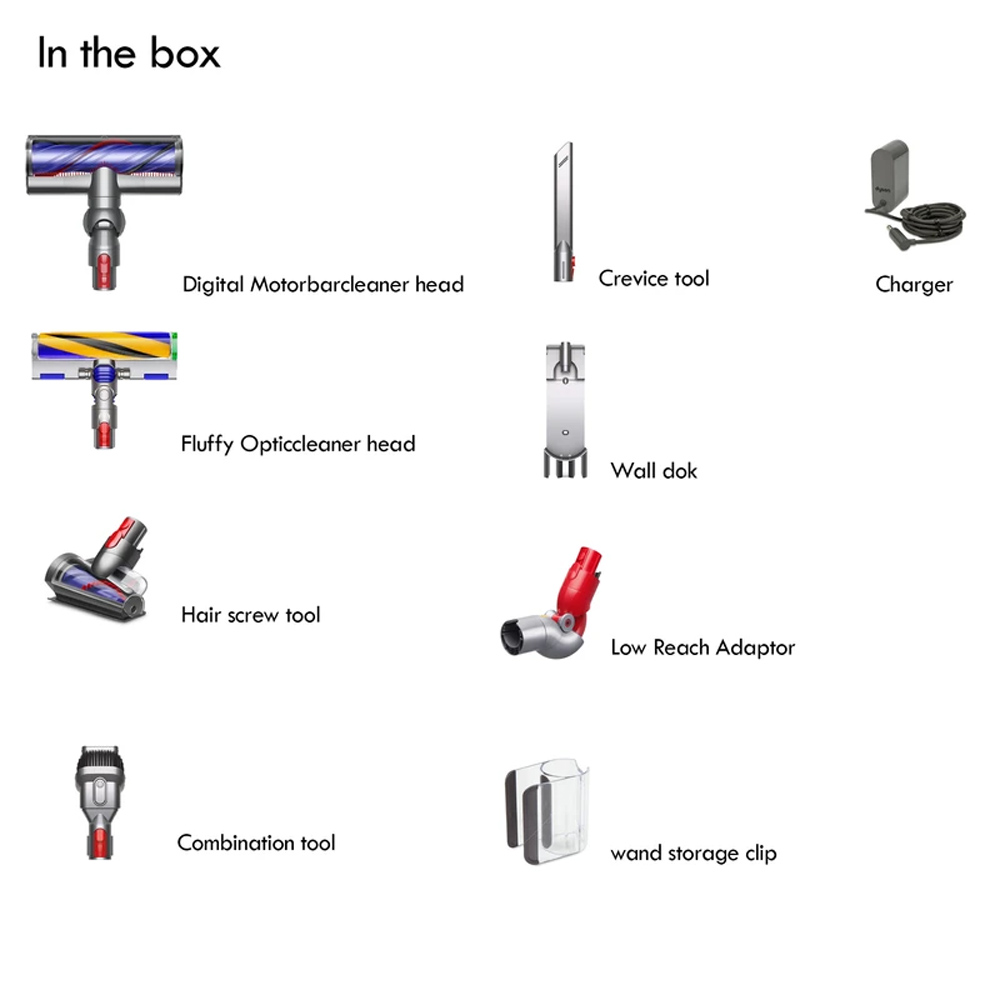 جارو شارژی دایسون مدل Dyson V12 Detect Slim Absolute