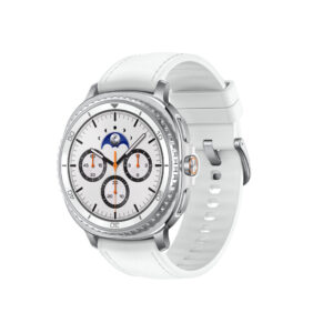 ساعت هوشمند سامسونگ مدل Galaxy Watch 8 Classic 46mm بند چرمی رنگ سفید
