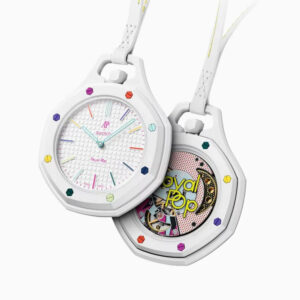 ساعت سواچ x آدومارس پیگه مدل Swatch x Audemars Piguet Royal Pop - HUIT BLANC