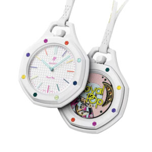 ساعت سواچ x آدومارس پیگه مدل Swatch x Audemars Piguet Royal Pop - HUIT BLANC
