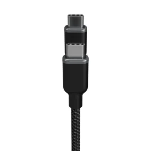 کابل0.8 متری شارژ و انتقال اطلاعات USB4 USB-C to USB-C موفی Mophie cable Charge Stream | رنگ مشکی