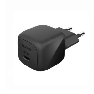 شارژر دیواری 45 وات بلکین Belkin BoostCharge compact USB-C رنگ مشکی