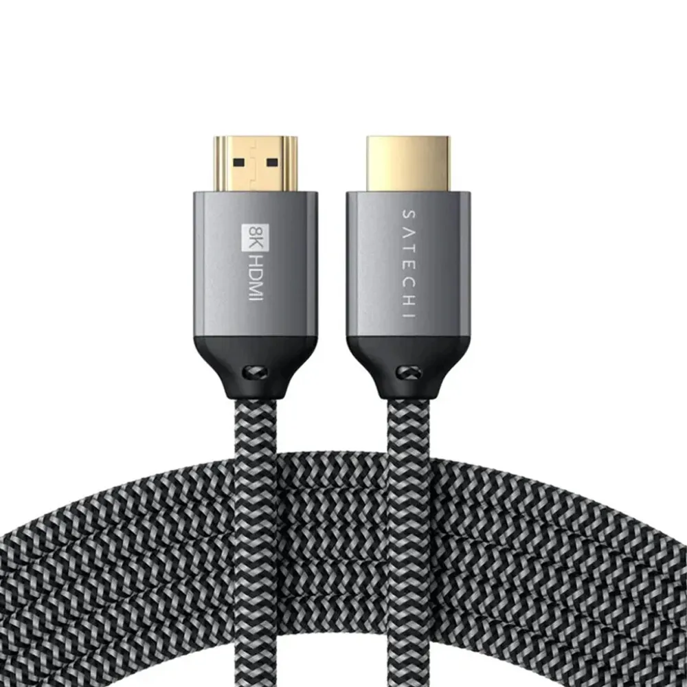 کابل HDMI ساتچی Satechi مدل ULTRA HIGH SPEED 8K طول ۲ متری رنگ مشکی