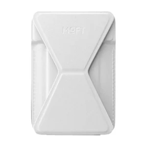 جاکارتی و استند مگ سیف مافت مدل Moft Snap-on Phone Stand Wallet MOVAS رنگ سفید