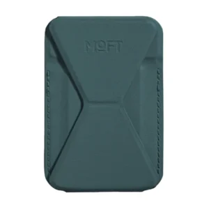 جاکارتی و استند مگ سیف مافت مدل Moft Snap-on Phone Stand Wallet MOVAS رنگ سبز تیره