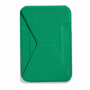 جاکارتی و استند مگ سیف مافت مدل Moft Snap-on Phone Stand Wallet MOVAS رنگ سبز