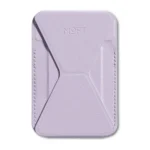 جاکارتی و استند مگ سیف مافت مدل Moft Snap-on Phone Stand Wallet MOVAS رنگ یاسی
