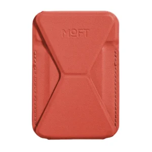 جاکارتی و استند مگ سیف مافت مدل Moft Snap-on Phone Stand Wallet MOVAS رنگ قرمز