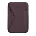جاکارتی و استند مگ سیف مافت مدل Moft Snap-on Phone Stand Wallet MOVAS رنگ بلک بری
