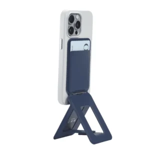 جاکارتی و استند مگ سیف مافت مدل Moft Snap Phone Tripod Stand Wallet MOVAS رنگ سرمه‌ای