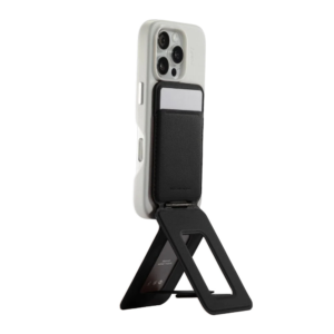 جاکارتی و استند مگ سیف مافت مدل Moft Snap Phone Tripod Stand Wallet MOVAS رنگ مشکی