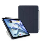 کاور آیپد پیپو مدل Pipetto Origami No3 Pencil Case مناسب M2 و M3 و iPad Air 11 M4 رنگ آبی تیره