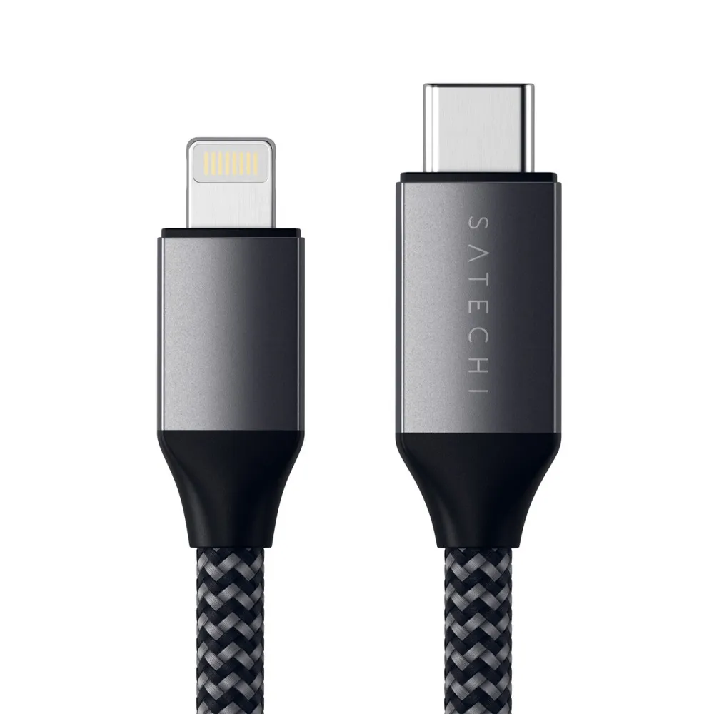 کابل شارژ و انتقال اطلاعات USB-C به لایتنینگ ساتچی Satechi سرعت ۴۸۰ مگابایت در ثانیه طول ۱.۸ متر