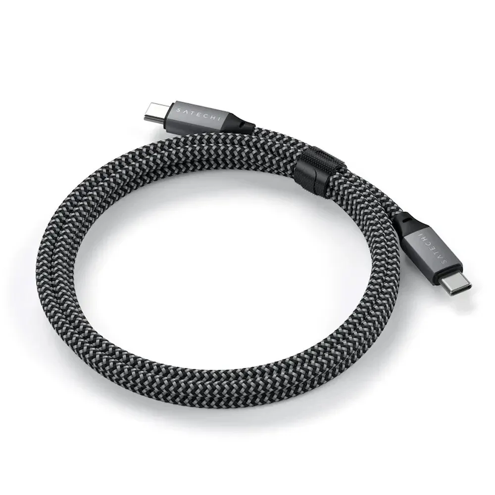 کابل شارژ و انتقال اطلاعات USB-C به USB-C ساتچی Satechi توان 100 وات سرعت ۴۸۰ مگابایت در ثانیه طول ۲ متر