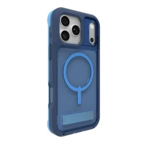قاب زگ مدل Zagg Cases Rainier Snap with Kickstan  مناسب برای iPhone 17 Pro Max رنگ آبی
