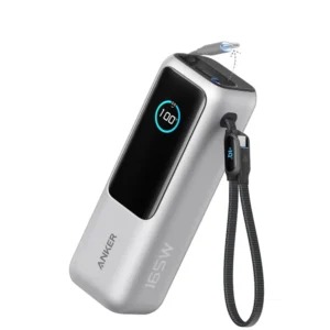 پاور بانک انکر 25000 میلی آمپر 165 وات مدل Anker A1695 Zolo PowerBank 25K رنگ نقره ای