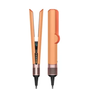 سشوار و صاف کننده مو دایسون مدل Dyson Airstrait HT01 Ceramic apricot/Topaz (نارنجی)