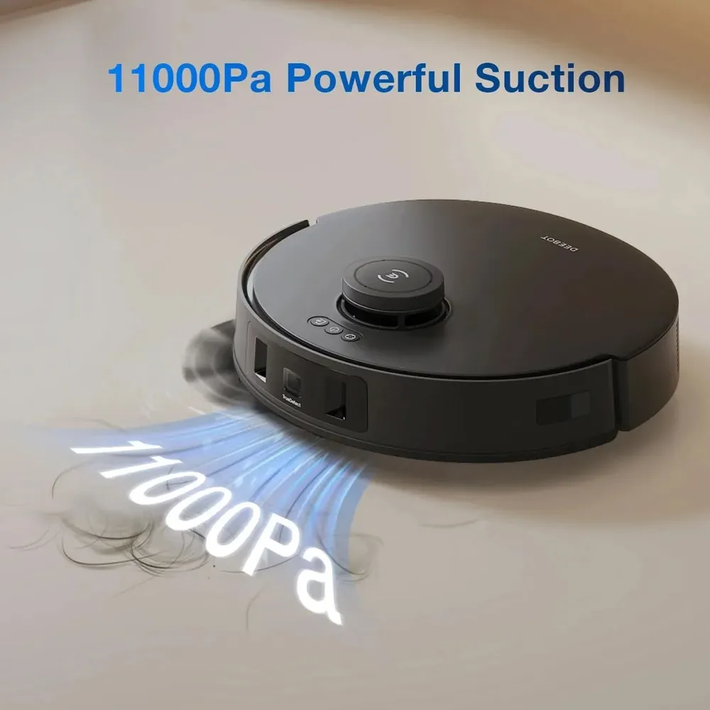جارو رباتیک اکووکس مدل Ecovax T30 Pro Omni رنگ مشکی