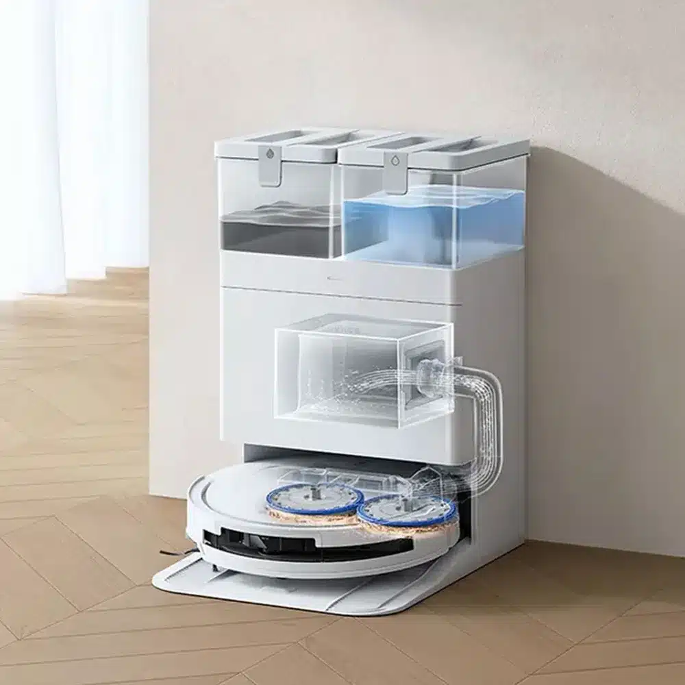 جارو رباتیک اکووکس مدل Ecovax T50 Pro Omni رنگ سفید