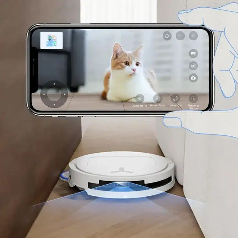 جارو رباتیک اکووکس مدل Ecovax T50 Pro Omni رنگ سفید