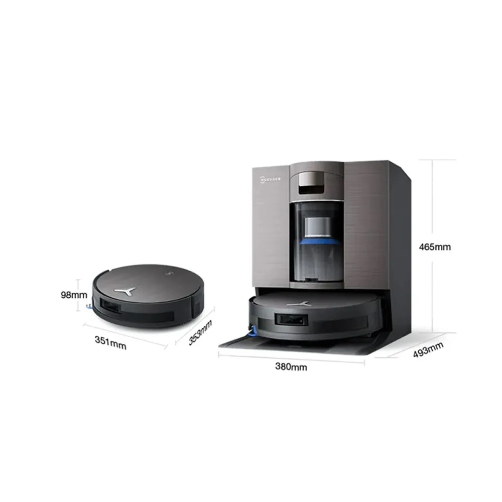جارو رباتیک اکووکس مدل Ecovax X11 Omni cyclone رنگ مشکی