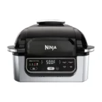 هواپز گریل و سرخ کن برند نینجا مدل Ninja Air Grill and Air Fryer AG301 - خاکستری / نقره ای