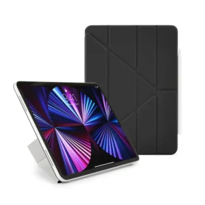 کاور آیپد پیپتو مدل Pipetto Origami No4 Slim Folio Case مناسب M2 و M3 و iPad Air 11 M4 رنگ مشکی