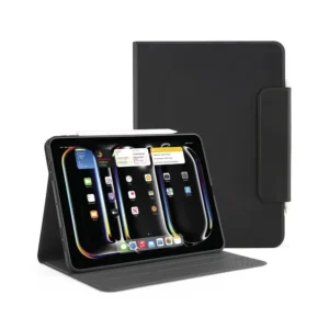 کاور آیپد پیپتو مدل Pipetto Origami No5 Rotating Folio Case مناسب M5 و iPad Pro 11 M4 رنگ مشکی