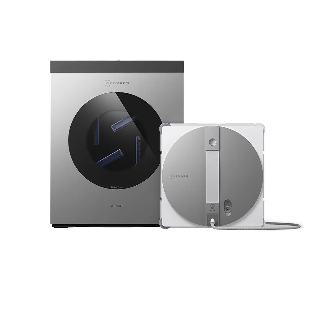 شیشه شور رباتیک هوشمند برند اکووکس مدل Winbot W3 Omni رنگ خاکستری