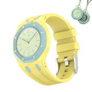 ساعت سواچ x آدومارس پیگه مدل Swatch x Audemars Piguet Royal Pop - BLAUE ACHT به همراه بند سیلیکونی