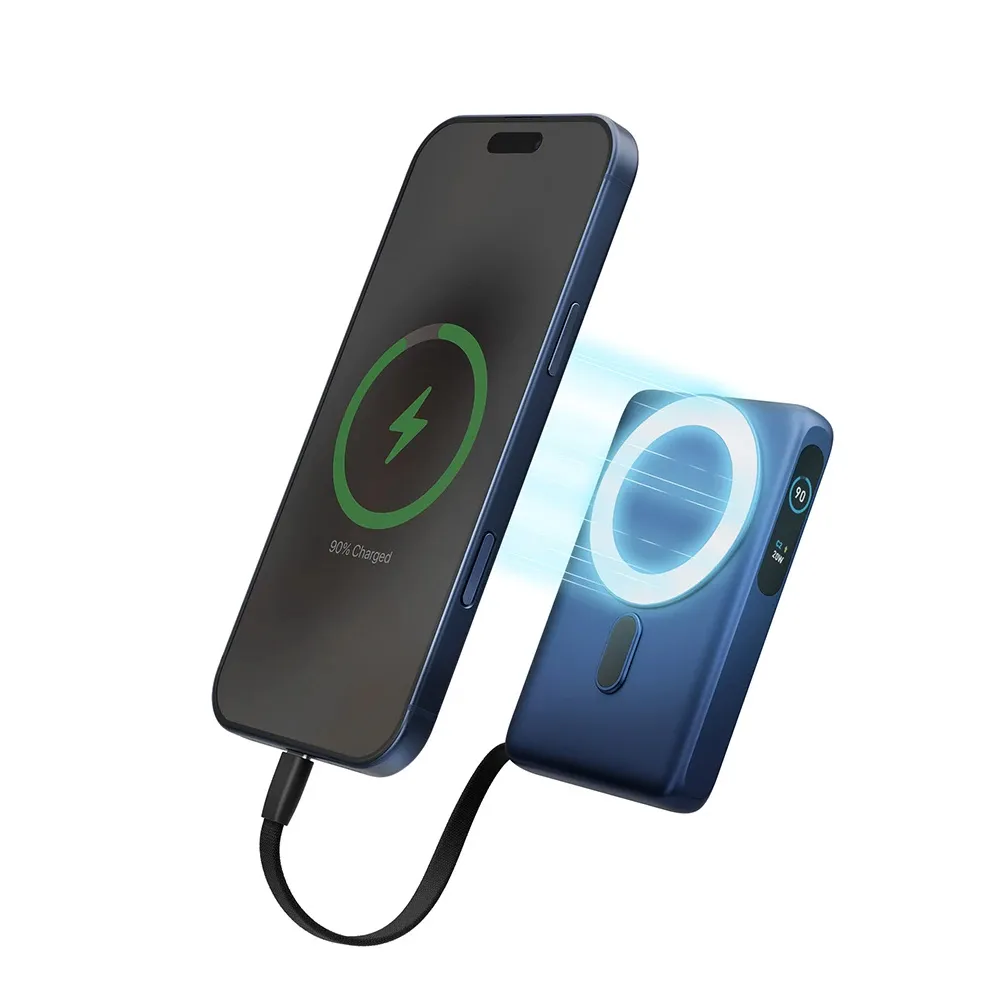 پاور بانک انرژیا 10000 میلی آمپر 35 وات مدل Energea Magpac Ultra رنگ آبی
