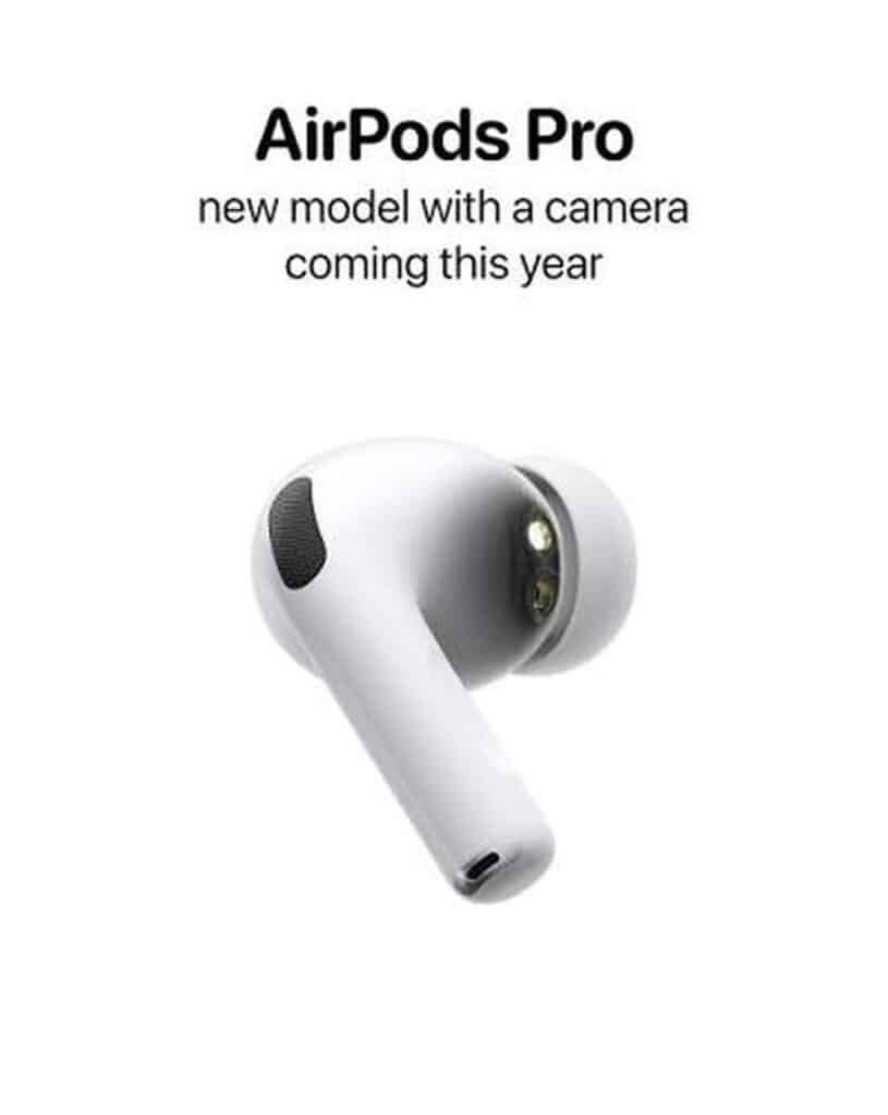 AirPods Pro با دوربین