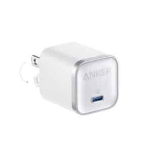 شارژر دیواری انکر ۴۵ وات مدل Anker Nano USB-C Plug رنگ سفید