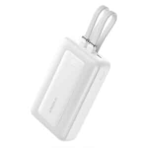 پاور بانک انکر ۲۰۰۰۰ میلی آمپر ۸۷ وات مدل Anker Power Bank Built-In USB-C Cable A1383 رنگ مشکی