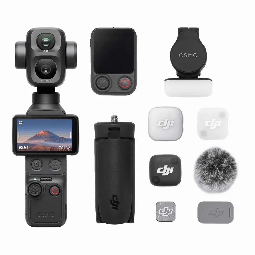 دوربین فیلمبرداری دی جی آی مدل Dji Osmo Pocket 4p Vlog Combo