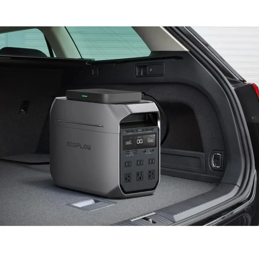 پاور استیشن اکوفلو مدل EcoFlow Delta 3 Max ظرفیت ۲۰۴۸ واتساعت توان خروجی ۴۸۰۰ وات