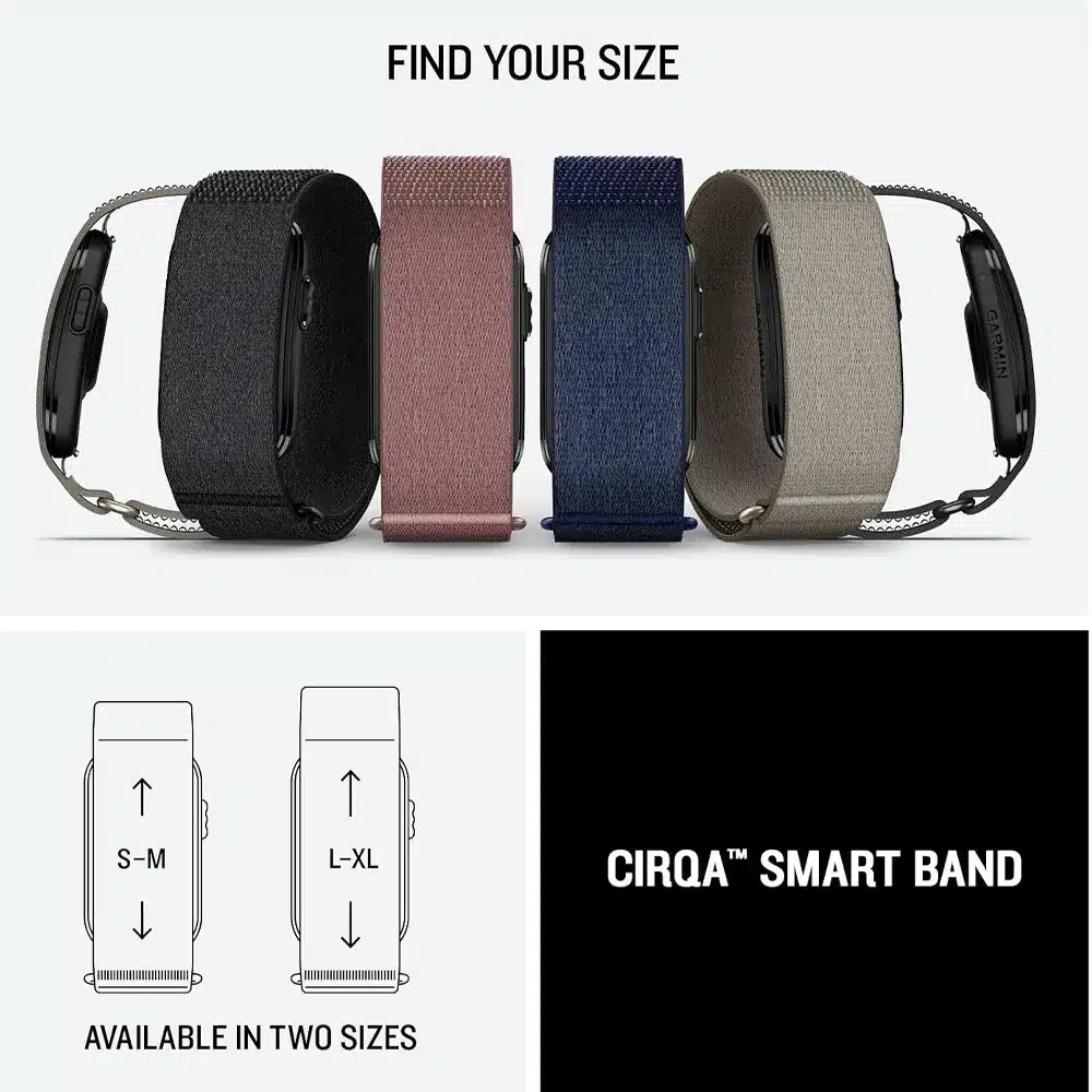 دستبند هوشمند ورزشی گارمین مدل Garmin Cirqa Smart Band رنگ آبی