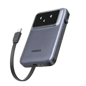 پاور بانک یوگرین ۱۰۰۰۰ میلی آمپر ۳۰ وات مدل Ugreen Uno 35603 رنگ خاکستری