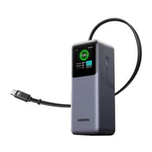 پاور بانک یوگرین 25000 میلی آمپر ۱۶۵ وات مدل Ugreen Nexode Pro رنگ خاکستری