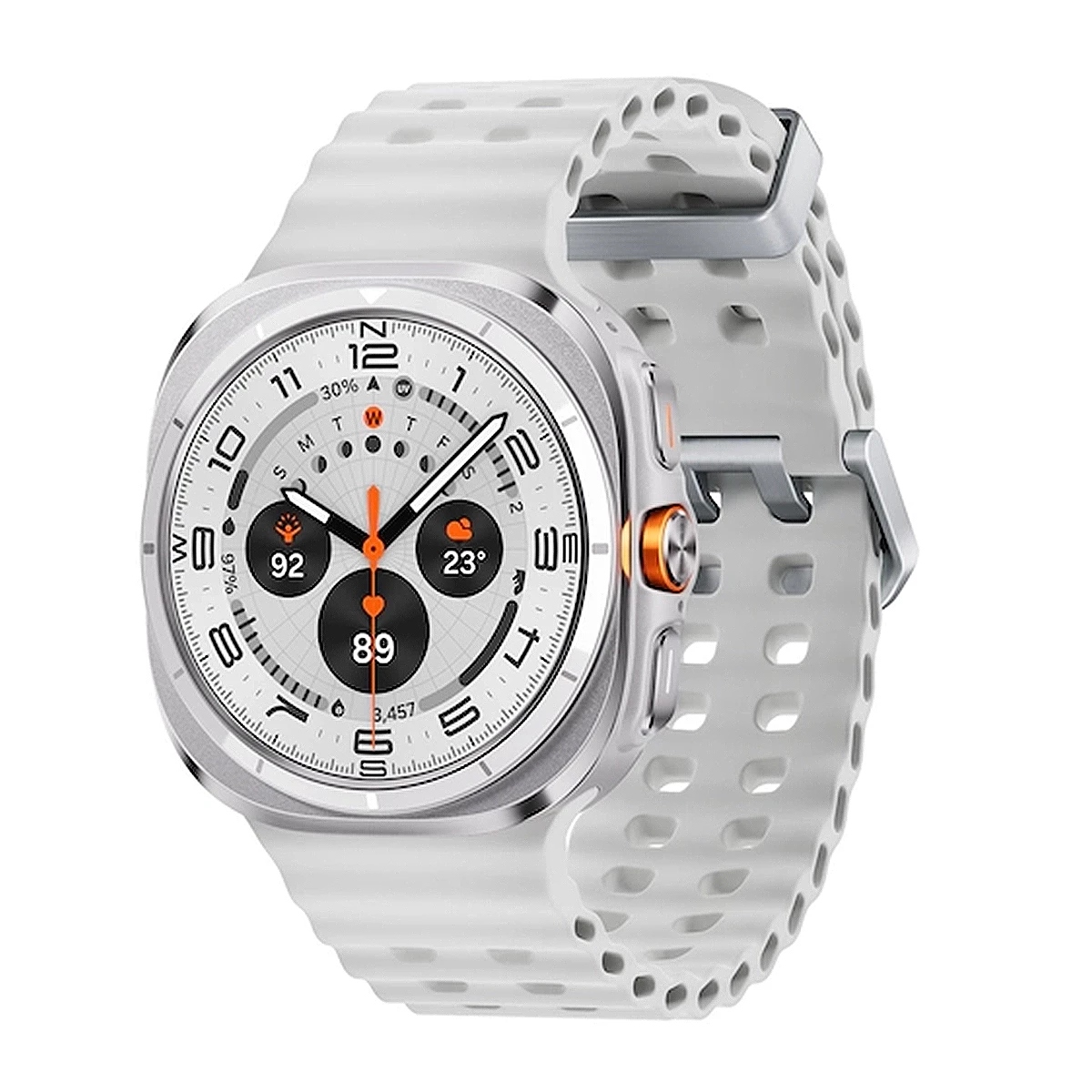 ساعت هوشمند سامسونگ دست دوم مدل Galaxy Watch Ultra LTE (SM-L705F) 47mm بند مارین