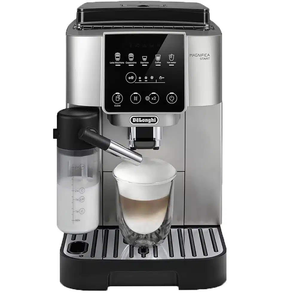 اسپرسو ساز دلونگی اتوماتیک مدل Delongi Magnifica ECAM220.80.SB استیل نقرهای