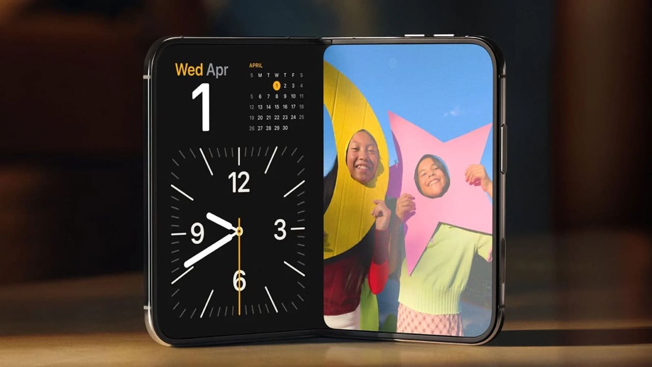 خط روی نمایشگر آیفون Duo